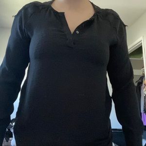 Black long sleeve shirt
